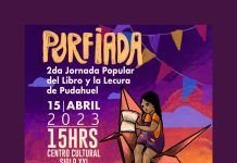 Feria Porfiada: 2da Jornada Popular del Libro y la Lectura de Pudahuel La Municipalidad de Pudahuel, encabezada por su Alcalde Ítalo Bravo Lizana, invita sus vecinos y vecinas a participar en Feria Porfiada: 2da Jornada Popular del Libro y la Lectura de Pudahuel, que se llevará a cabo este sábado 15 de abril, desde las 15:00 hrs., en el Centro Cultural Siglo XXI, ubicado en la calle Teniente Cruz #750 de esa comuna. Este evento gratuito tiene como objetivo fomentar la lectura y la cultura en la comuna, generando espacios de encuentro e intercambio para toda la población. Durante la jornada, se realizarán diversas actividades, tales como conversatorios, talleres, música en vivo, y un espacio literario para la niñez en el que participarán las bibliotecas públicas de Pudahuel.