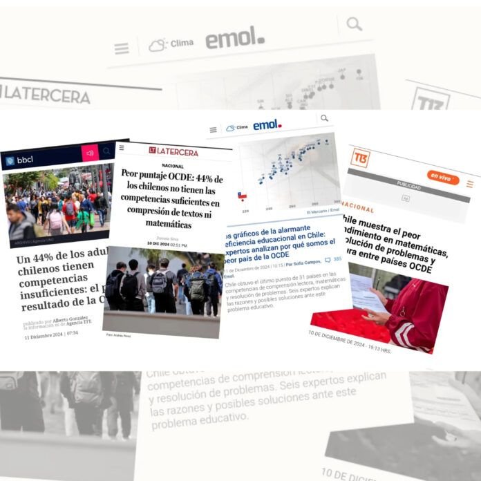 Lectura OCDE Diarios Chile