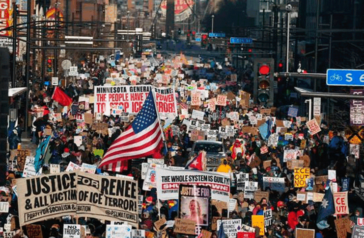 Minneapolis.Protestas por represión